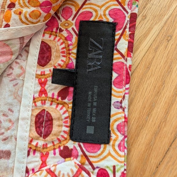 Zara High-Waisted Cropped Pants - Picture 11 of 12